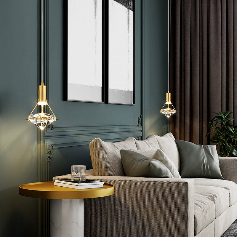 Suspension design LED Savia DiamondLux