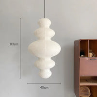 Suspension Loft Japonaise en Papier Style Noguchi - Inspiration Nordique
