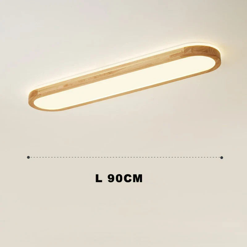 Plafonnier LED Bois Intelligent 2022
