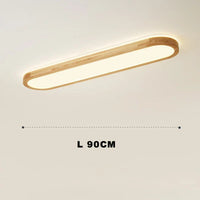 Plafonnier LED Bois Intelligent 2022