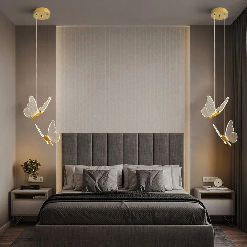 Lustre Papillon LED pour Éclairer vos Espaces