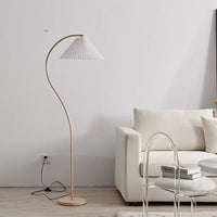 Lampadaire rétro plissé moderne minimaliste Led nordique pour salon et chambre