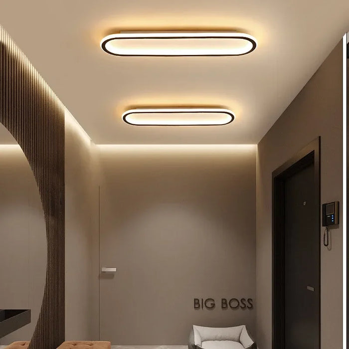 Lustre nordique moderne à LED pour maison intérieure