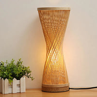 Lampe de Table en bambou artisanale