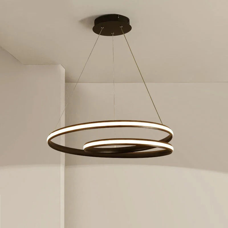 Suspensions LED Noir et Blanc