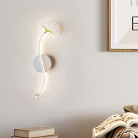 Applique Murale LED Tricolore Ginkgo : Protection des Yeux et Design Élégant