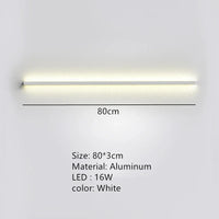 Applique Murale LED Moderne avec Interrupteur de Gradation - Idéal pour une Décoration Élégante