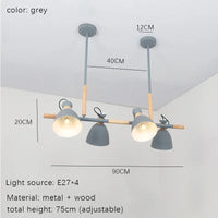 Suspension LED en Rondins Nordiques - Déco Inspirante
