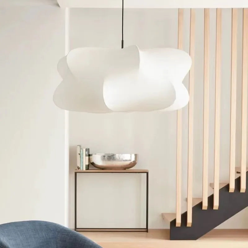 Suspension Cirrus nordique minimaliste en soie style japonais par West Elm