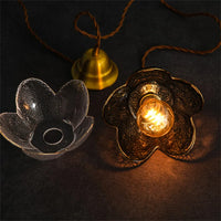Suspension LED en laiton et verre - Design Nordique Moderne et Antique