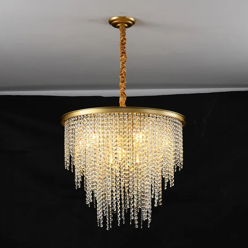 Lustre en cristal LED Chic Glamour