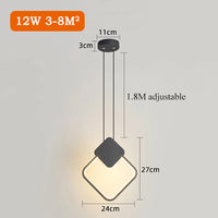 Suspension LED de design moderne