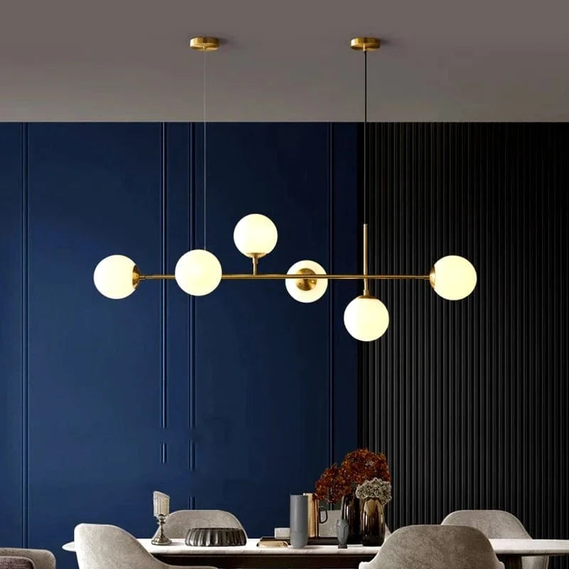 Lustre LED moderne pour un éclairage intérieur suspendu de qualité