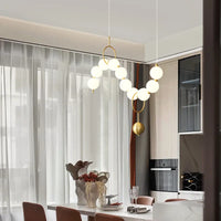 Lustre LED Design Arrondi