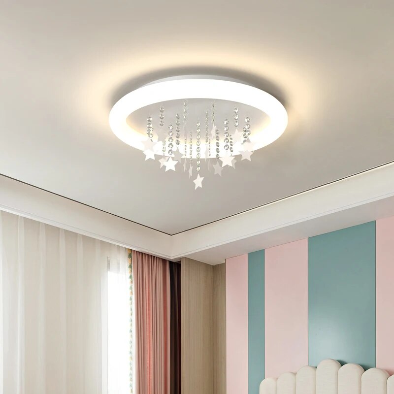 Lustre LED Nuage Multicolore