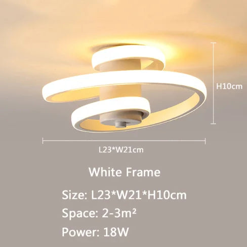 Lustre LED Nordique Intérieur - Décor et Éclairage Trendy