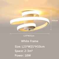 Lustre LED Nordique Intérieur - Décor et Éclairage Trendy