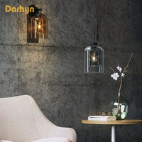 Applique murale en verre Double Texture Ins Girl Collection