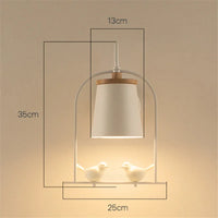 Applique murale design LED Oiseaux pour une décoration contemporaine