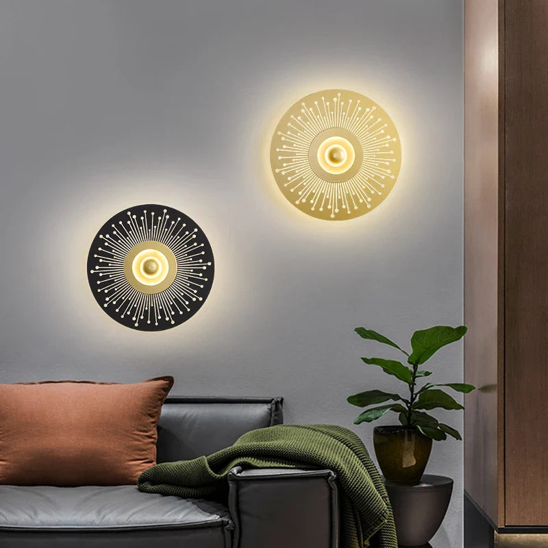 Appliques murales nordiques créatives pour une décoration intérieure tendance