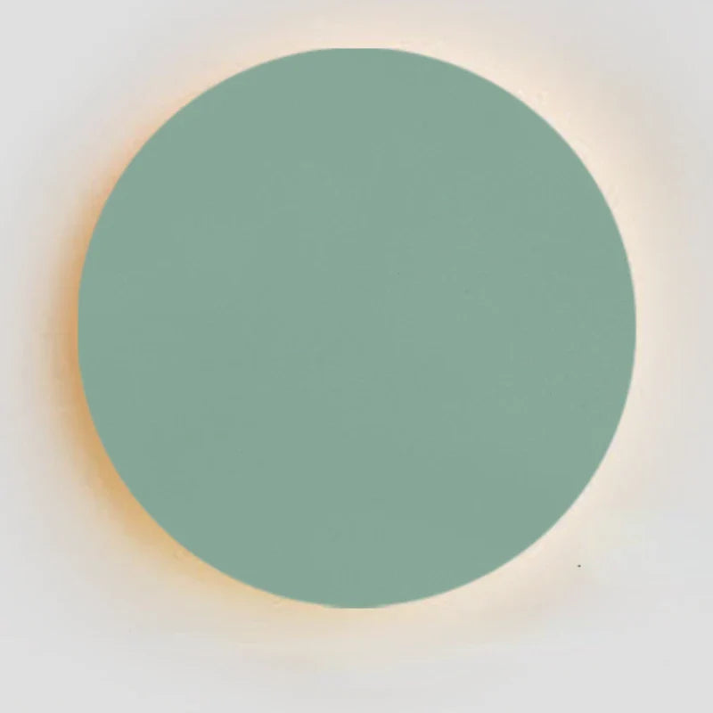 Applique murale LED minimaliste colorée pour maison et salon