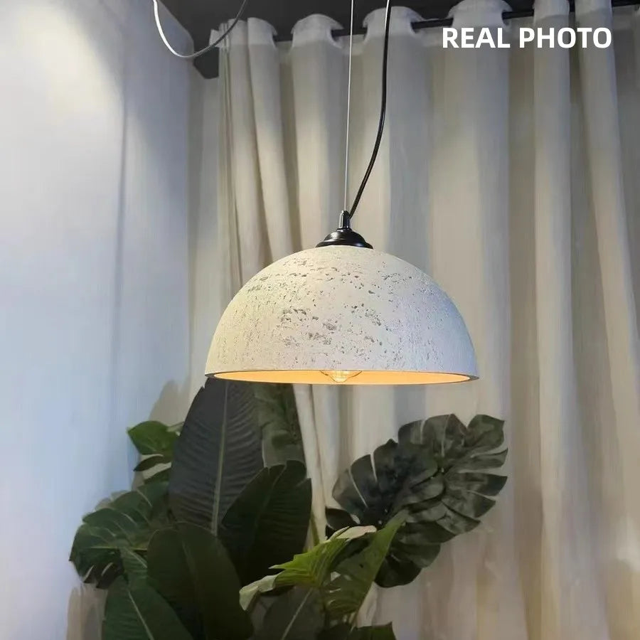 Suspension Nordique Style Épuré E27 Led pour Salle à Manger Rétro Loft Décoration Maison