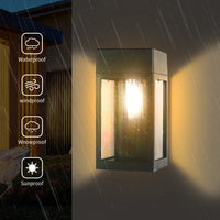 Applique murale LED solaire pour jardin extérieur - étanche et décorative