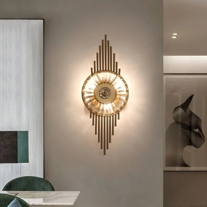Applique murale en cristal FKL pour un éclairage luxueux dans votre intérieur