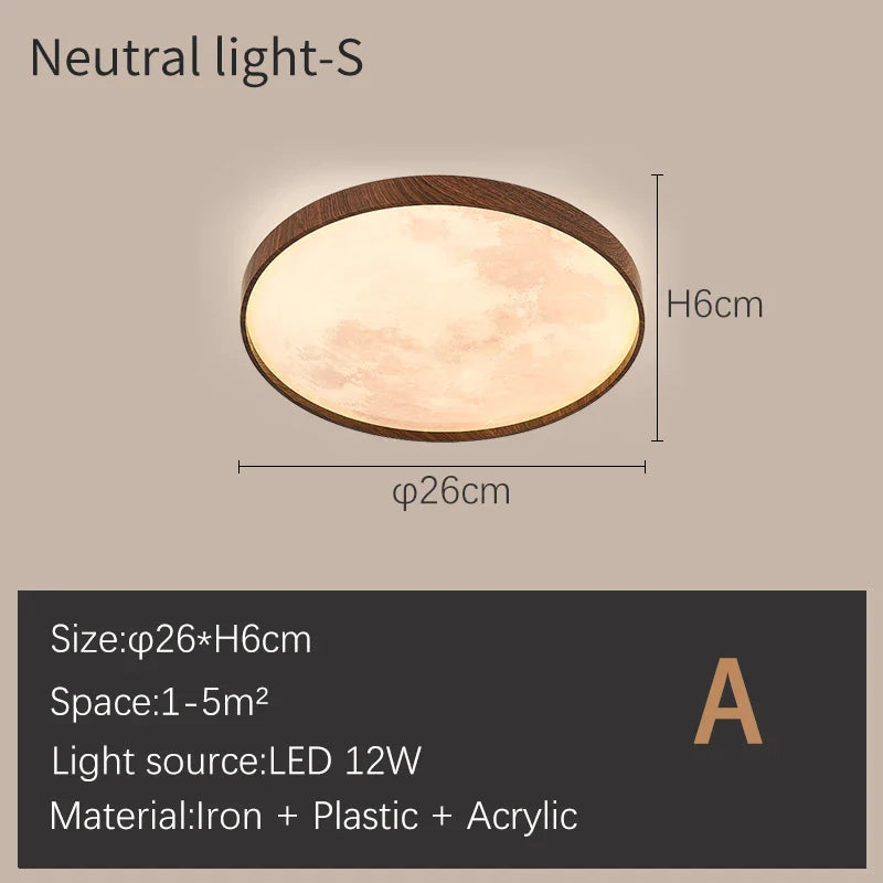 Plafonnier Lune LED Dimmable