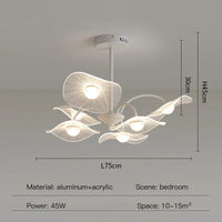 Lustre de salon moderne blanc décor à la maison LED suspendu pour hall chambre Loft salle à manger cuisine