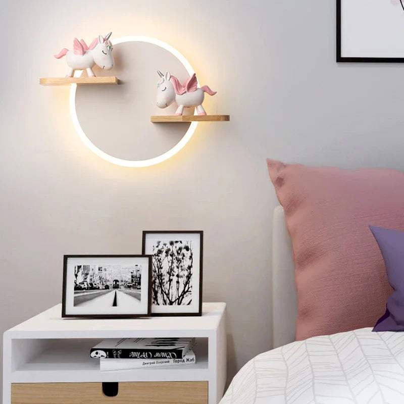 Applique murale LED Nordic Cartoon.
