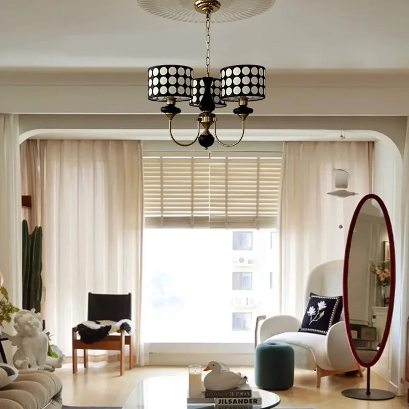 Lustre en cuivre moderne pour un style haut de gamme dans les hôtels et la décoration intérieure