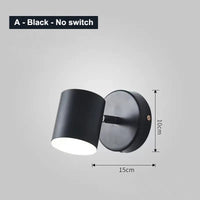 Applique murale LED nordique pour une décoration moderne