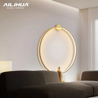 Applique murale minimaliste pour un salon tendance