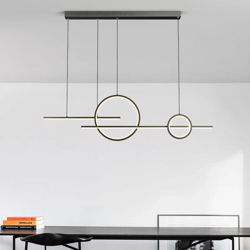 Qiyimei Lampe Suspension LED pour Bar et Décoration Intérieure - Éclairage de Style