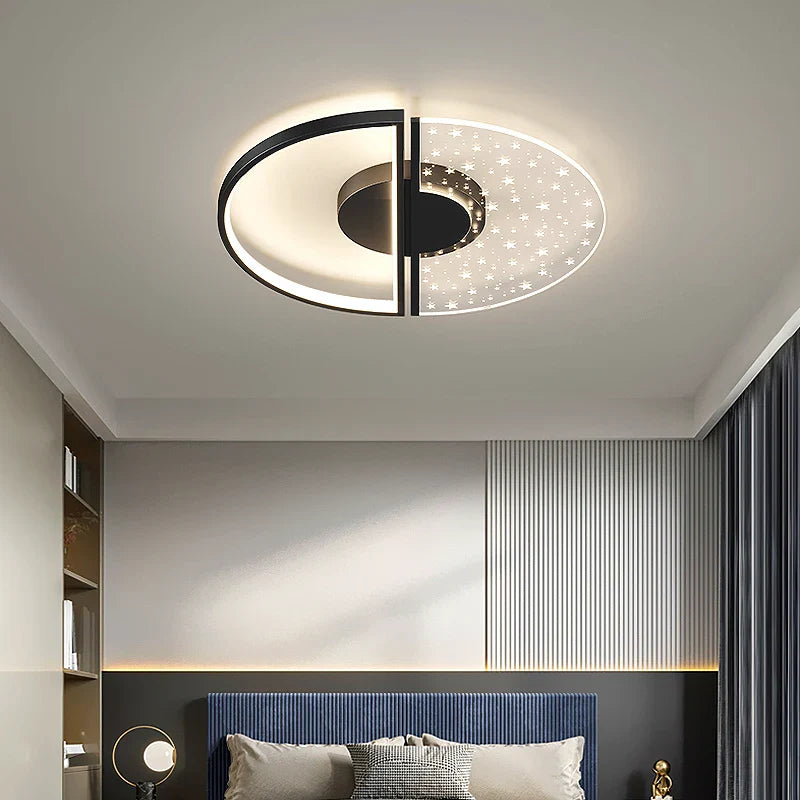 Lustre LED Plumes Acryliques: Éclairez votre intérieur