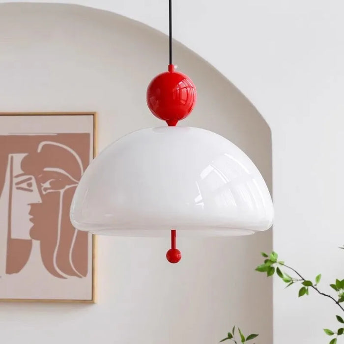 Lustre en verre français design