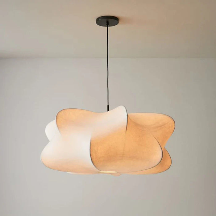 Lampe en soie nordique de luxe pour la maison - Suspension Luminaire