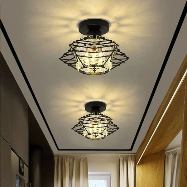 Plafonnier LED Crystal Touch