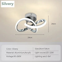 Lustre LED Moderne pour Éclairage d'Entrées et Couloirs