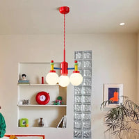 Lustre LED moderne pour chambre d'enfant - Style médiéval Memphis