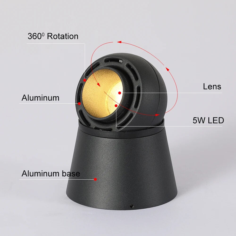 Spot LED Boule 360° Spark