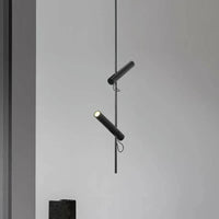 Lampe Suspendue LED Moderne Rotative avec 1/2/3 Têtes pour Intérieur - Luminaé