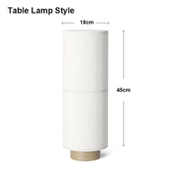 Lustre Cylindrique Vintage Design