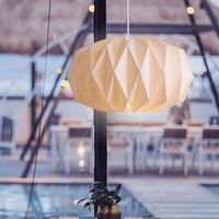 Suspension nordique en origami papier pliable