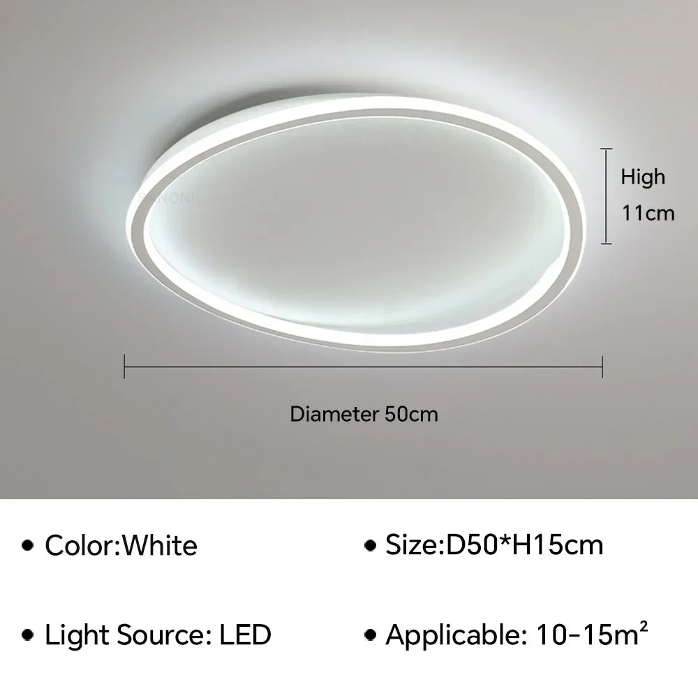 Lustre Moderne LED pour Décoration Intérieure