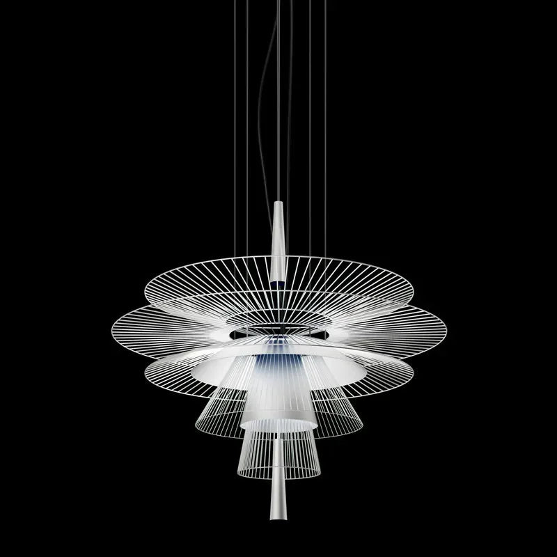 Lustre de Luxe Sandyha LED en Métal - Lampe Suspendue Décorative