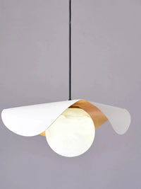 Lustre en laiton et marbre avec suspension Luxuria 2024
