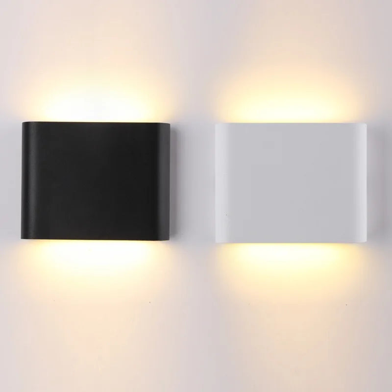 Applique Murale Étanche LED pour Extérieur et Intérieur - Lumières Brillantes