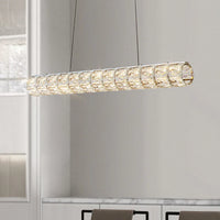 Lustre Moderne LED en Cristal K9 - Art Décor Maison